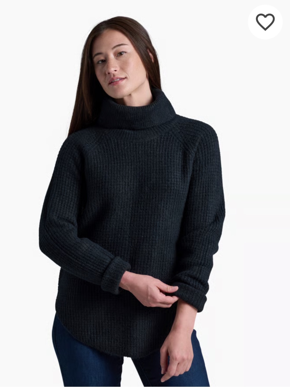 NWT Kuhl Black Sienna Sweater Size: XL